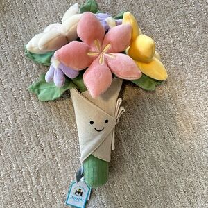 NWT Jellycat Amusables Bouquet of Flowers